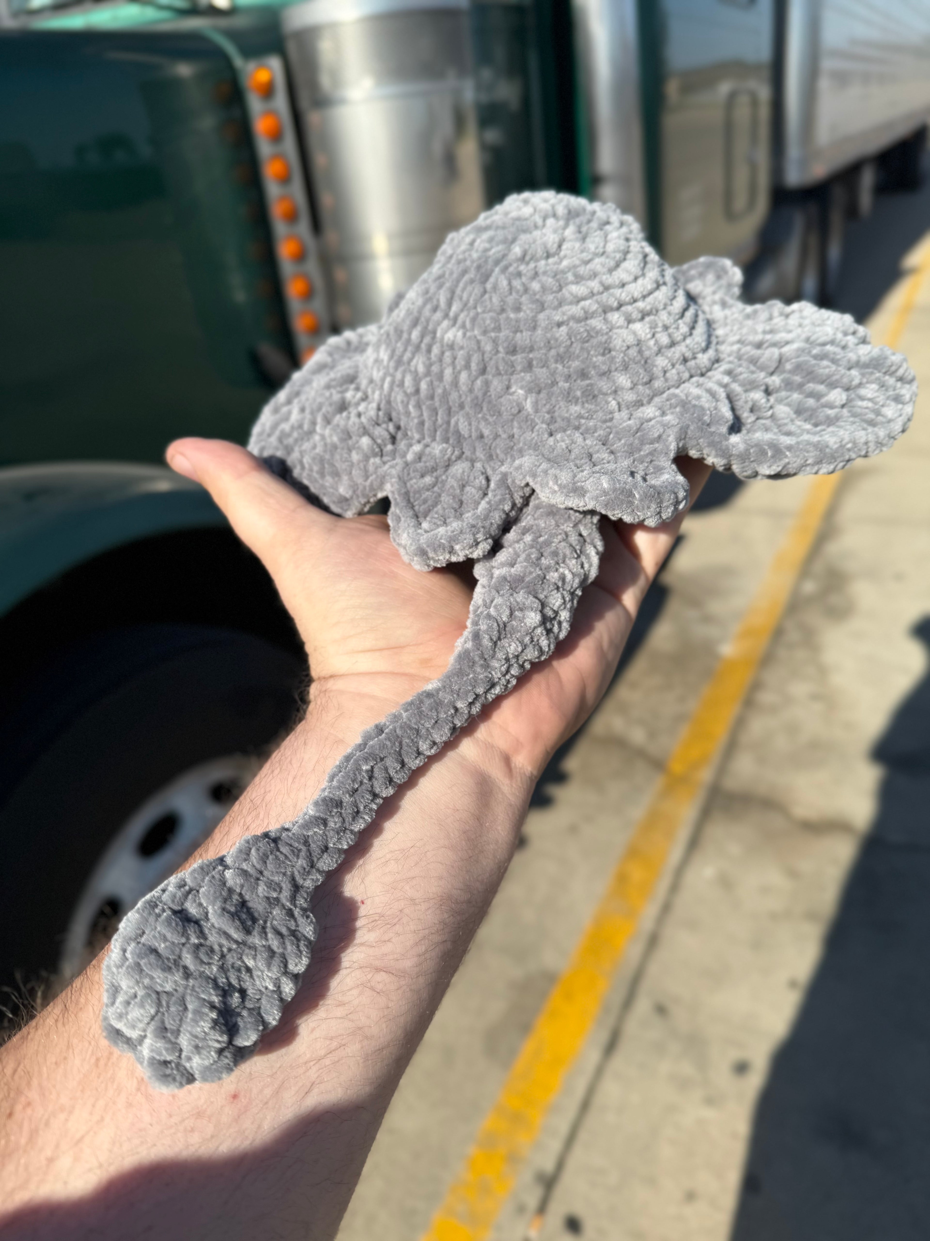 Stingray Plush - 12”