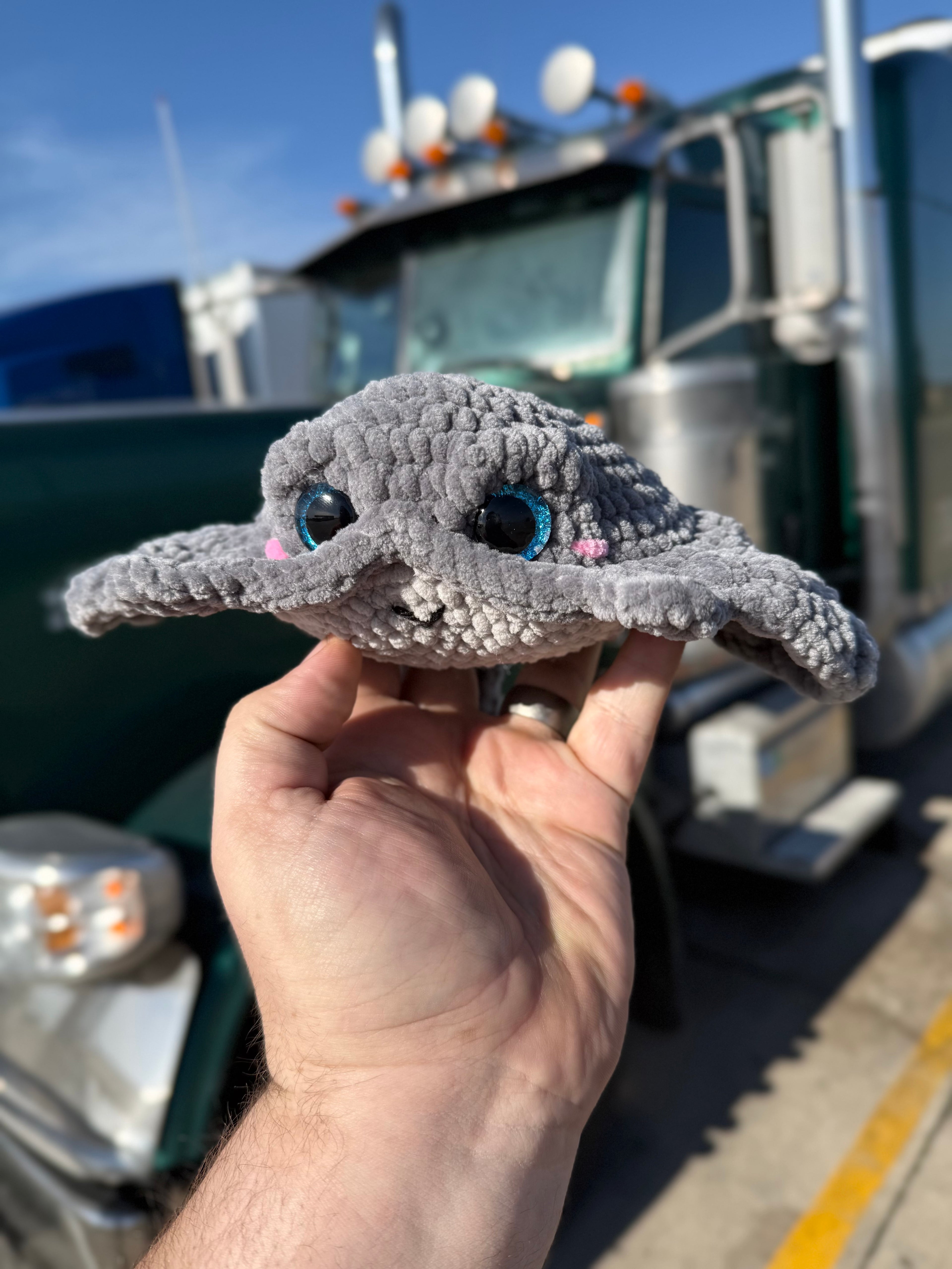 Stingray Plush - 12”