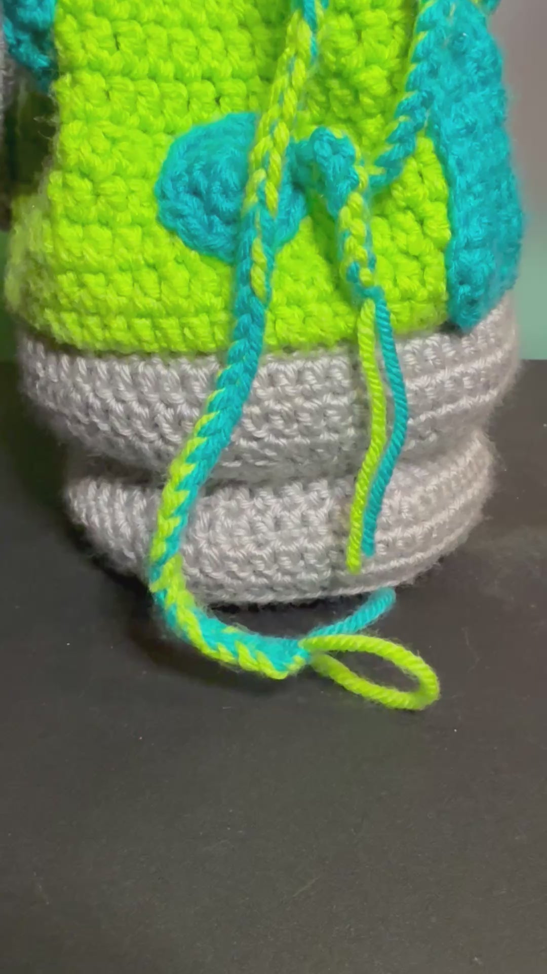 Green/Blue Lava Lamp Handbag